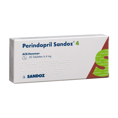 PERINDOPRIL Sandoz Tabl 4 mg 30 Stk