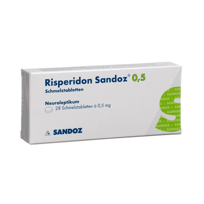 RISPERIDON Sandoz Schmelztabl 0.5 mg 28 Stk