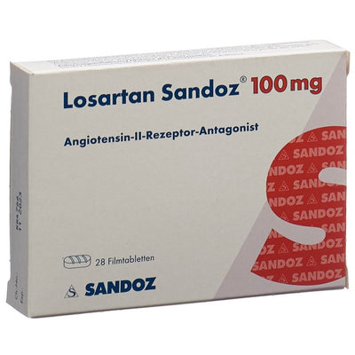 LOSARTAN Sandoz Filmtabl 100 mg 28 Stk