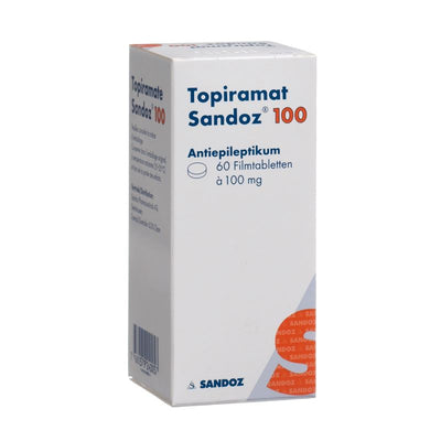 TOPIRAMAT Sandoz Filmtabl 100 mg Ds 60 Stk