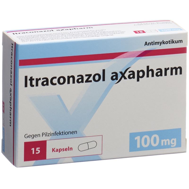 ITRACONAZOL axapharm Kaps 100 mg 15 Stk