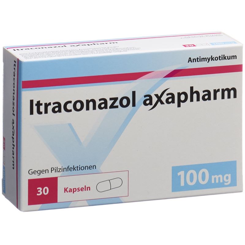 ITRACONAZOL axapharm Kaps 100 mg 30 Stk