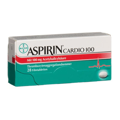 ASPIRIN CARDIO Filmtabl 100 mg 28 Stk