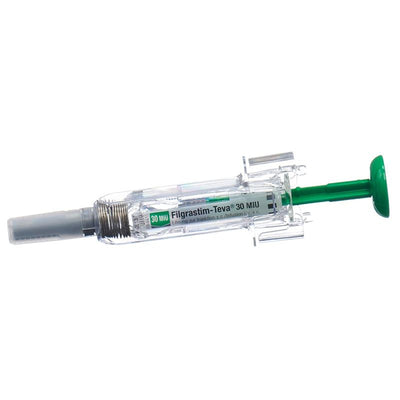 FILGRASTIM Teva 30 Mio E/0.5ml 5 Fertspr 0.5 ml