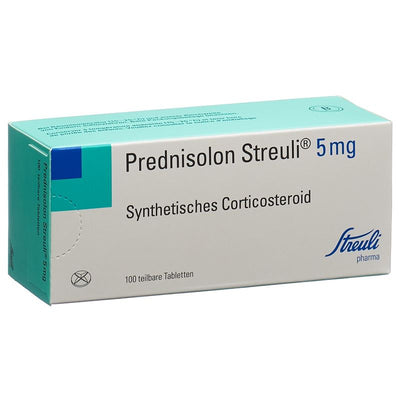 PREDNISOLON Streuli Tabl 5 mg 100 Stk