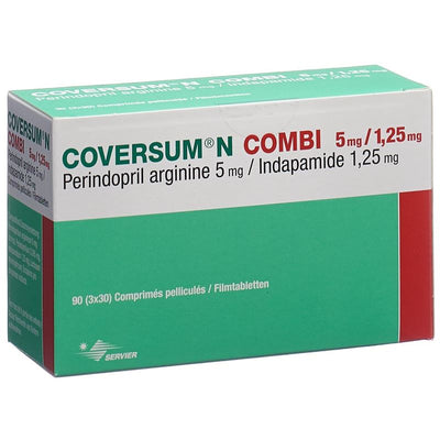 COVERSUM N Combi Filmtabl 5/1.25 mg 90 Stk