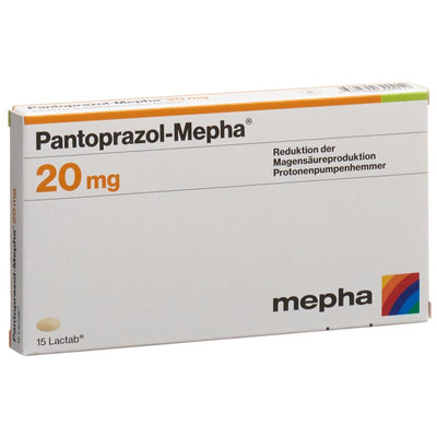 PANTOPRAZOL Mepha Lactab 20 mg 15 Stk