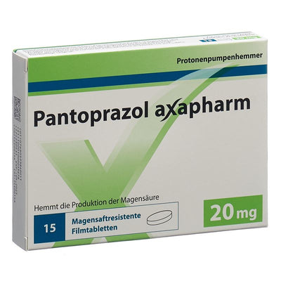 PANTOPRAZOL axapharm Tabl 20 mg 15 Stk