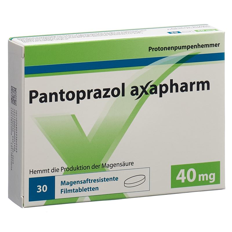 PANTOPRAZOL axapharm Tabl 40 mg 30 Stk