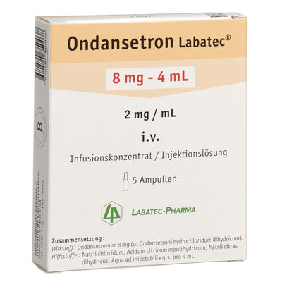 ONDANSETRON Labatec Inf Konz 8 mg/4ml 5 Amp 4 ml