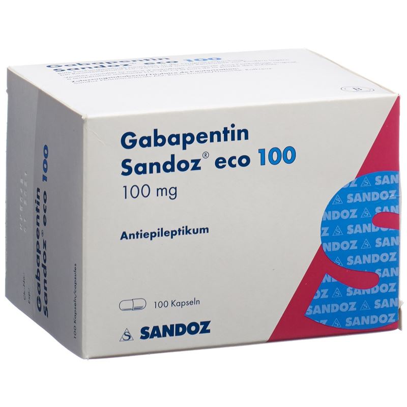 GABAPENTIN Sandoz eco Kaps 100 mg 100 Stk