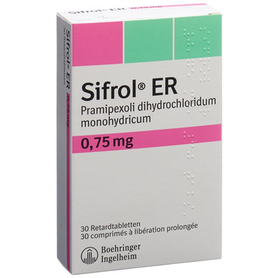 SIFROL ER Ret Tabl 0.75 mg 30 Stk