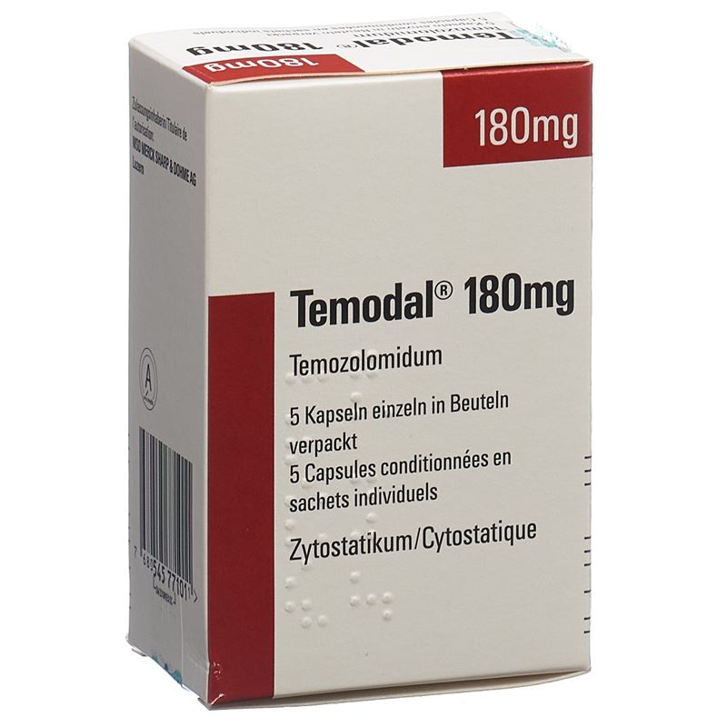 TEMODAL Kaps 180 mg Btl 5 Stk