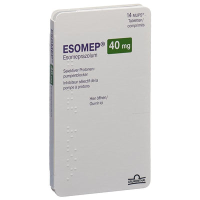 ESOMEP MUPS Tabl 40 mg 14 Stk