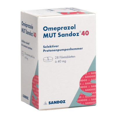 OMEPRAZOL MUT Sandoz Filmtabl 40 mg Ds 28 Stk