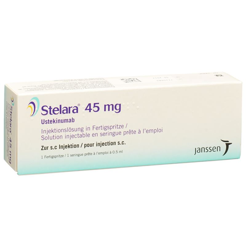 STELARA Inj Lös 45 mg/0.5ml Fertspr 0.5 ml