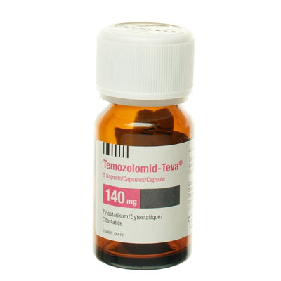 TEMOZOLOMID Teva Kaps 140 mg Fl 20 Stk