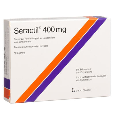 SERACTIL Plv 400 mg Btl 10 Stk