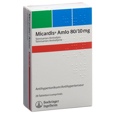 MICARDIS Amlo Tabl 80/10 mg 28 Stk