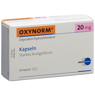 OXYNORM Kaps 20 mg 30 Stk