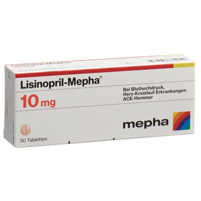 LISINOPRIL Mepha Tabl 10 mg 30 Stk