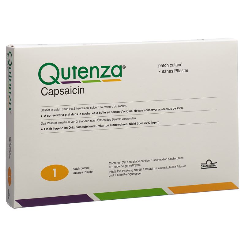 QUTENZA Pfl 8 % Capsaicin