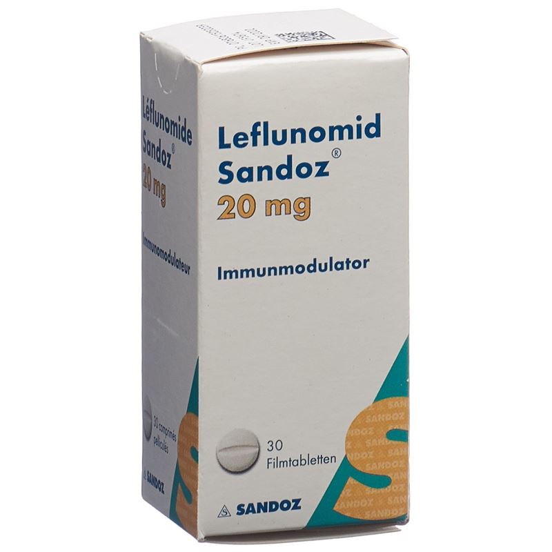 LEFLUNOMID Sandoz Filmtabl 20 mg Ds 30 Stk