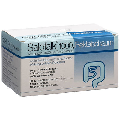 SALOFALK Rektsch 1000 mg Fl 80 g