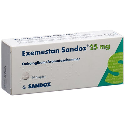 EXEMESTAN Sandoz Filmtabl 25 mg 90 Stk