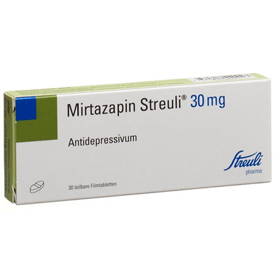 MIRTAZAPIN Streuli Filmtabl 30 mg 30 Stk