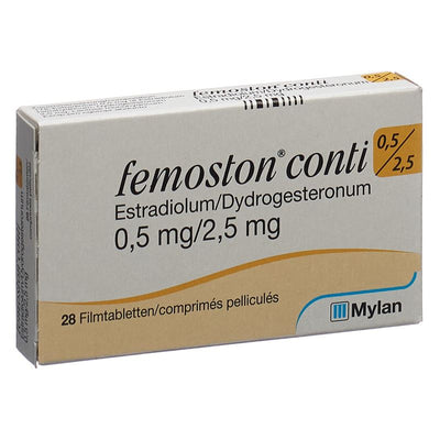 FEMOSTON conti Filmtabl 0.5/2.5 28 Stk