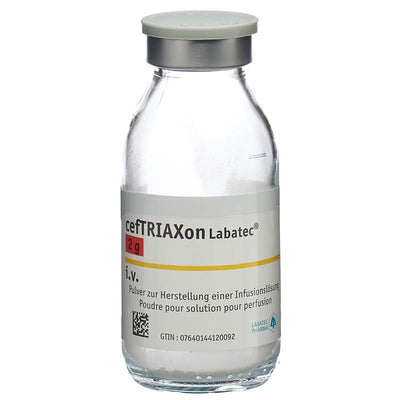 CEFTRIAXON Labatec Trockensub 2 g Durchstf