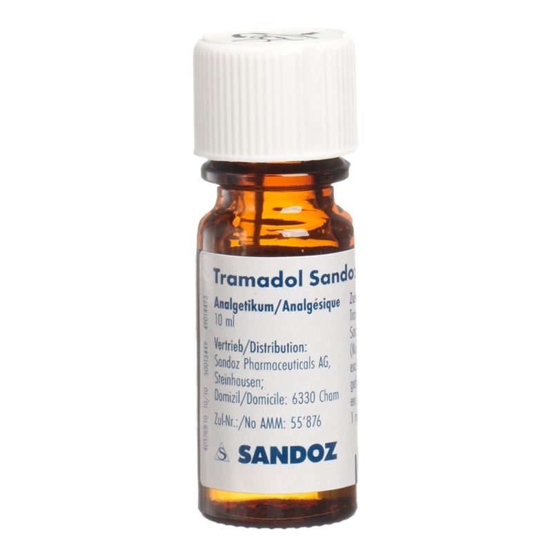 TRAMADOL Sandoz Tropfen 100 mg/ml 3 Fl 10 ml