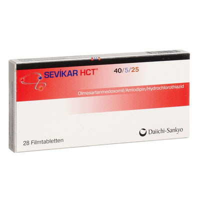 SEVIKAR HCT Filmtabl 40/5/25 mg 28 Stk