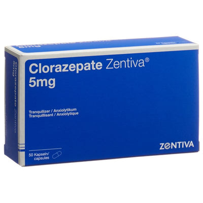 CLORAZEPATE Zentiva Kaps 5 mg 50 Stk