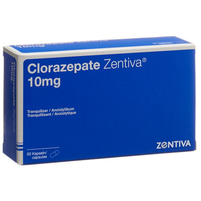 CLORAZEPATE Zentiva Kaps 10 mg 50 Stk