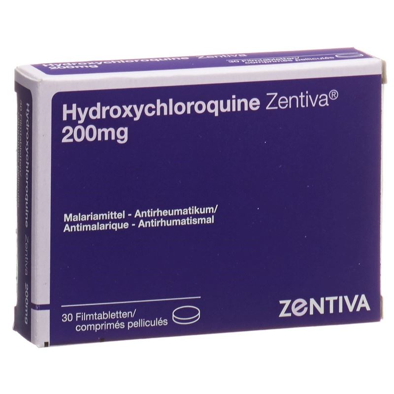 HYDROXYCHLOROQUINE Zentiva Filmtabl 200 mg 30 Stk