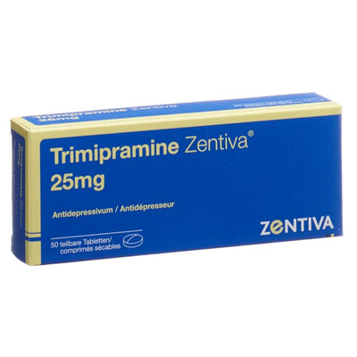 TRIMIPRAMINE Zentiva Tabl 25 mg 50 Stk