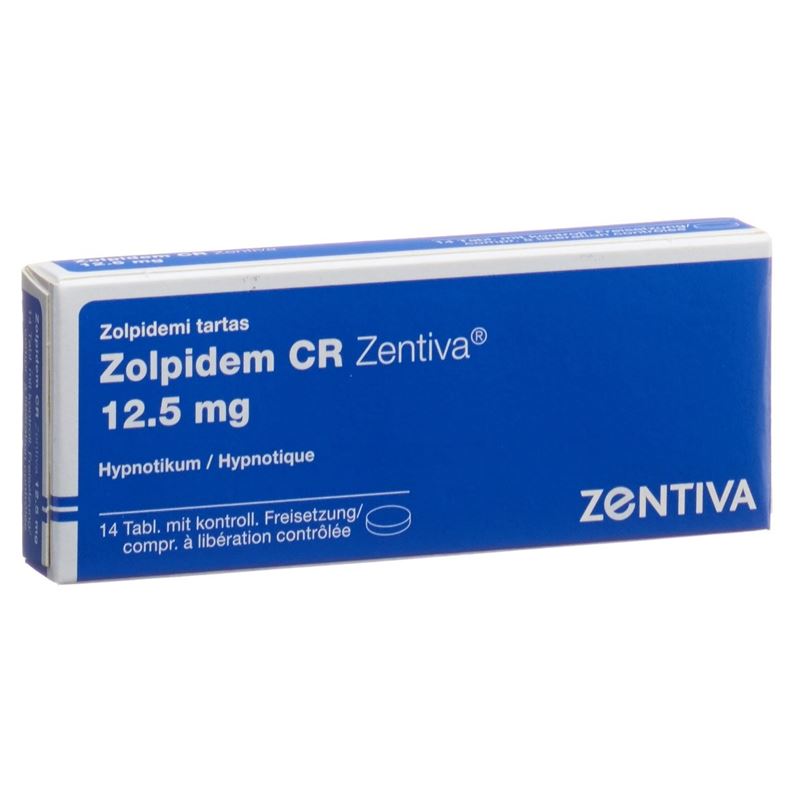 ZOLPIDEM CR Zentiva Ret Tabl 12.5 mg 14 Stk