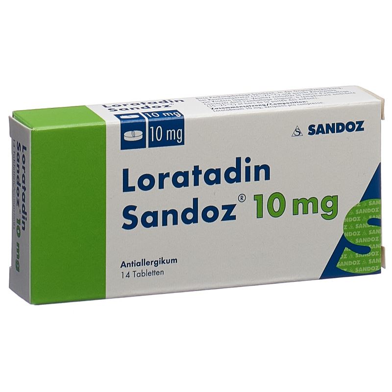 LORATADIN Sandoz Tabl 10 mg 14 Stk