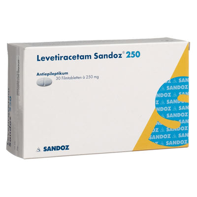 LEVETIRACETAM Sandoz Filmtabl 250 mg 30 Stk