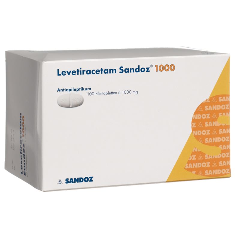 LEVETIRACETAM Sandoz Filmtabl 1000 mg 100 Stk