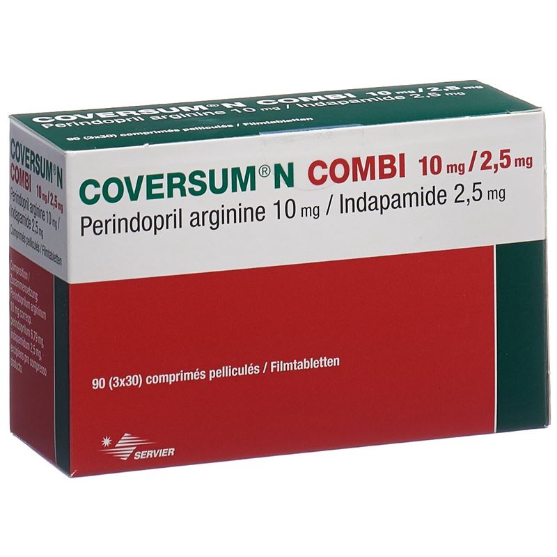 COVERSUM N Combi Filmtabl 10/2.5 mg Ds 90 Stk