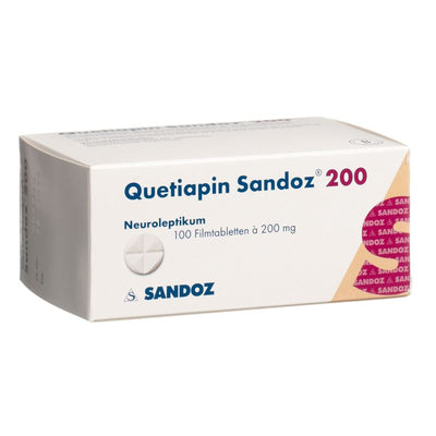 QUETIAPIN Sandoz Filmtabl 200 mg 100 Stk