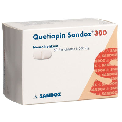 QUETIAPIN Sandoz Filmtabl 300 mg 60 Stk