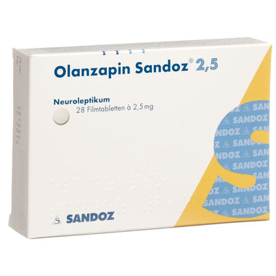 OLANZAPIN Sandoz Filmtabl 2.5 mg 28 Stk