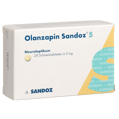 OLANZAPIN Sandoz Schmelztabl 5 mg 28 Stk