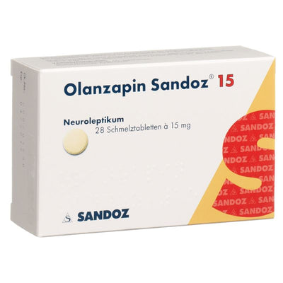 OLANZAPIN Sandoz Schmelztabl 15 mg 28 Stk