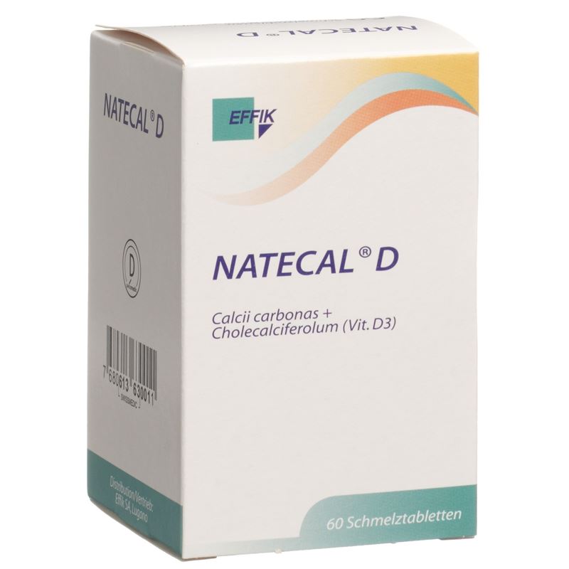 NATECAL D Schmelztabl Ds 60 Stk