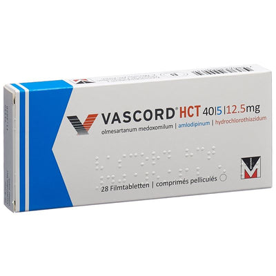 VASCORD HCT Filmtabl 40/5/12.5 mg 28 Stk